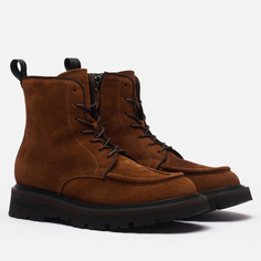 Мужские ботинки Woolrich High Paraboot Leather, цвет коричневый, размер 41 EU