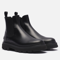 Мужские ботинки Woolrich Chelsea Combat Leather, цвет чёрный, размер 42 EU