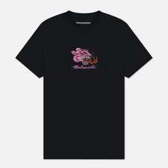 Мужская футболка maharishi Panther Chimera, цвет чёрный, размер S
