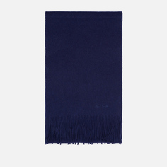 Шарф Paul Smith Cashmere, цвет синий
