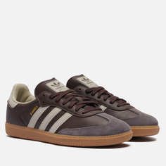Кроссовки adidas Originals Samba OG, цвет коричневый, размер 38 EU