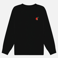 Мужская толстовка Etudes National Crew Apple, цвет чёрный, размер M