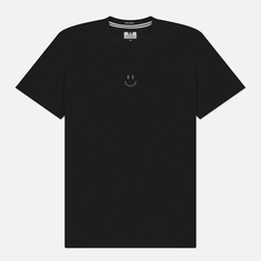 Мужская футболка Weekend Offender Smile AW24, цвет чёрный, размер S