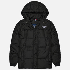 Мужская куртка парка Reebok Puffer, цвет чёрный, размер XXL