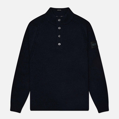 Мужской свитер Weekend Offender Castillos Wool Quarter Neck, цвет синий, размер L