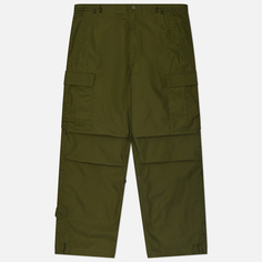 Мужские брюки maharishi Original Cargo Snocord Loose Light Cotton Poplin, цвет оливковый, размер M