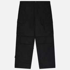Мужские брюки maharishi Original Cargo Snocord Loose Light Cotton Poplin, цвет чёрный, размер M