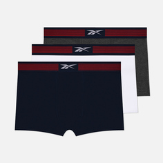 Комплект мужских трусов Reebok Abel 3-Pack, цвет комбинированный, размер S