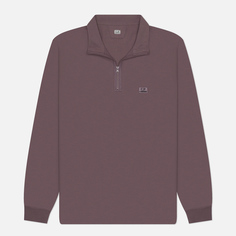 Мужской лонгслив C.P. Company Strech Piquet Zipped Polo, цвет фиолетовый, размер M