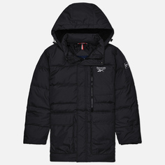 Мужская куртка парка Reebok Down Puffer Hooded, цвет серый, размер M