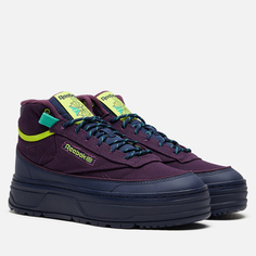 Женские ботинки Reebok Club C Geo Mid, цвет фиолетовый, размер 36 EU