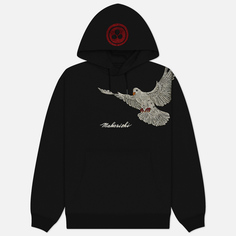 Мужская толстовка maharishi Peace Dove Hoodie, цвет чёрный, размер XL