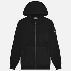 Мужская толстовка Weekend Offender Daponte Zip Through Hoodie, цвет чёрный, размер S