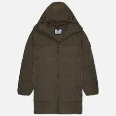 Мужской пуховик Weekend Offender Sapporo Longline Down, цвет оливковый, размер XXL
