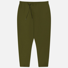 Мужские брюки maharishi Asym Track Light Cotton Poplin, цвет оливковый, размер XL
