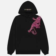 Мужская толстовка maharishi Panther Chimera Hoodie, цвет чёрный, размер XL