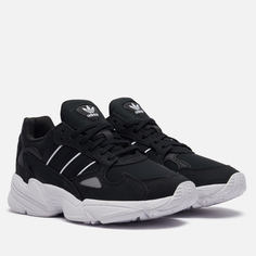 Женские кроссовки adidas Originals Falcon, цвет чёрный, размер 38 EU