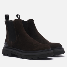 Мужские ботинки Woolrich Chelsea Combat Suede, цвет коричневый, размер 41 EU