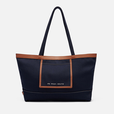 Сумка Paul Smith Embroidered Logo Tote, цвет синий