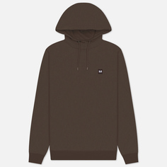 Мужская толстовка Weekend Offender Ribbe Hoodie AW24, цвет коричневый, размер M