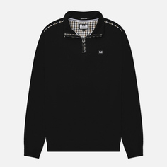 Мужская толстовка Weekend Offender Matisa Quarter Zip, цвет чёрный, размер XXXL