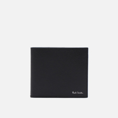 Кошелек Paul Smith Signature Stripe Balloon Billfold, цвет чёрный