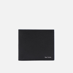 Кошелек Paul Smith Mini Blur Billfold Coin, цвет чёрный