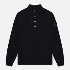 Мужской свитер Weekend Offender Castillos Wool Quarter Neck, цвет чёрный, размер XXXL