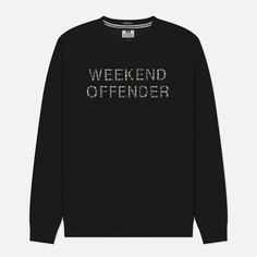 Мужская толстовка Weekend Offender Warwick, цвет чёрный, размер XXXL