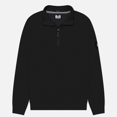 Мужская толстовка Weekend Offender Kraviz Quarter Zip AW24, цвет чёрный, размер XL