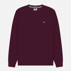 Мужская толстовка Weekend Offender Ferrer AW24, цвет бордовый, размер S