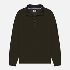 Мужская толстовка Weekend Offender Kraviz Quarter Zip AW24, цвет оливковый, размер XL