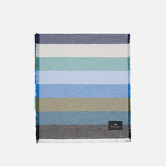 Шарф Paul Smith William Stripe, цвет синий