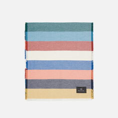 Шарф Paul Smith William Stripe, цвет белый