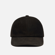Кепка Paul Smith Suede, цвет чёрный