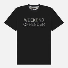 Мужская футболка Weekend Offender Tornaco Logo, цвет чёрный, размер XL