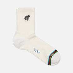 Носки Paul Smith Zebra Sports Stripe, цвет белый, размер 40-46 EU