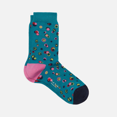 Носки Paul Smith Polar Lights, цвет зелёный, размер 35-40 EU