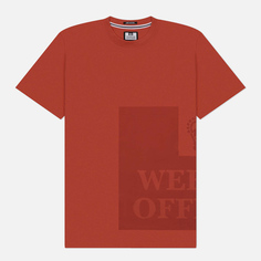 Мужская футболка Weekend Offender Ryan AW24, цвет оранжевый, размер XL