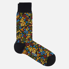 Носки Paul Smith Pencil Floral, цвет чёрный, размер 40-46 EU