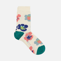 Носки Paul Smith Geri Flower, цвет бежевый, размер 35-40 EU