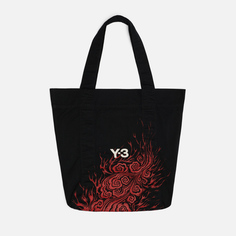 Сумка Y-3 x Japanese Football Association Tote, цвет чёрный