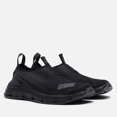 Мужские кроссовки Salomon Advanced RX Moc 3.0 Suede, цвет чёрный, размер 44 EU