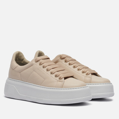Женские кроссовки Woolrich Chunky Court Nappa, цвет бежевый, размер 37 EU