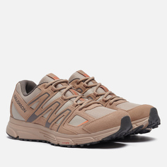 Мужские кроссовки Salomon Advanced X-Mission 4 Suede, цвет бежевый, размер 42 EU