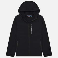 Мужская куртка ветровка Reebok Softshell, цвет чёрный, размер L