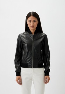 Куртка кожаная Bikkembergs