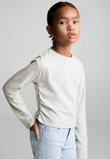 Лонгслив Mango Kids