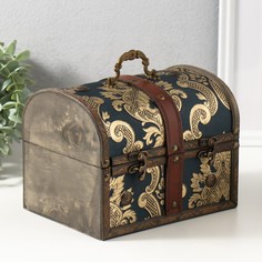 Шкатулка сундук дерево No Brand