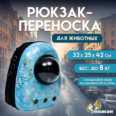 Рюкзак для переноски кошек и собак Пижон
